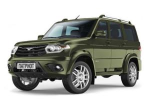 Текстильные коврики на УАЗ Патриот 2 2014->